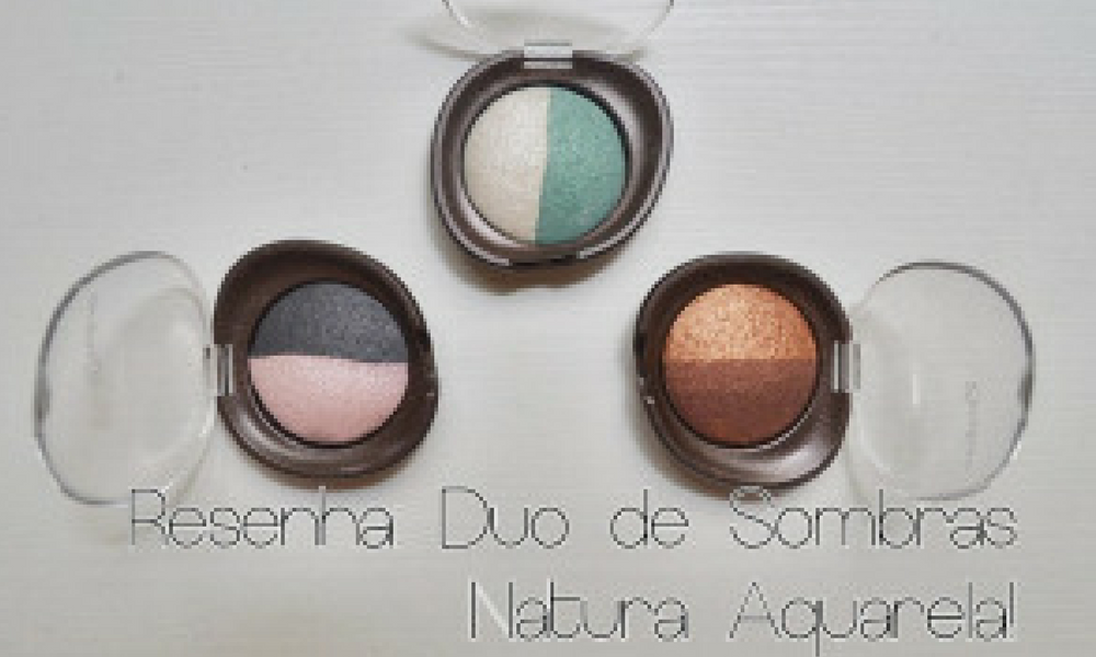 Duo de sombras Natura Aquarela - Cinderela de Mentira