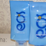 Shampoo e condicionador da EOS
